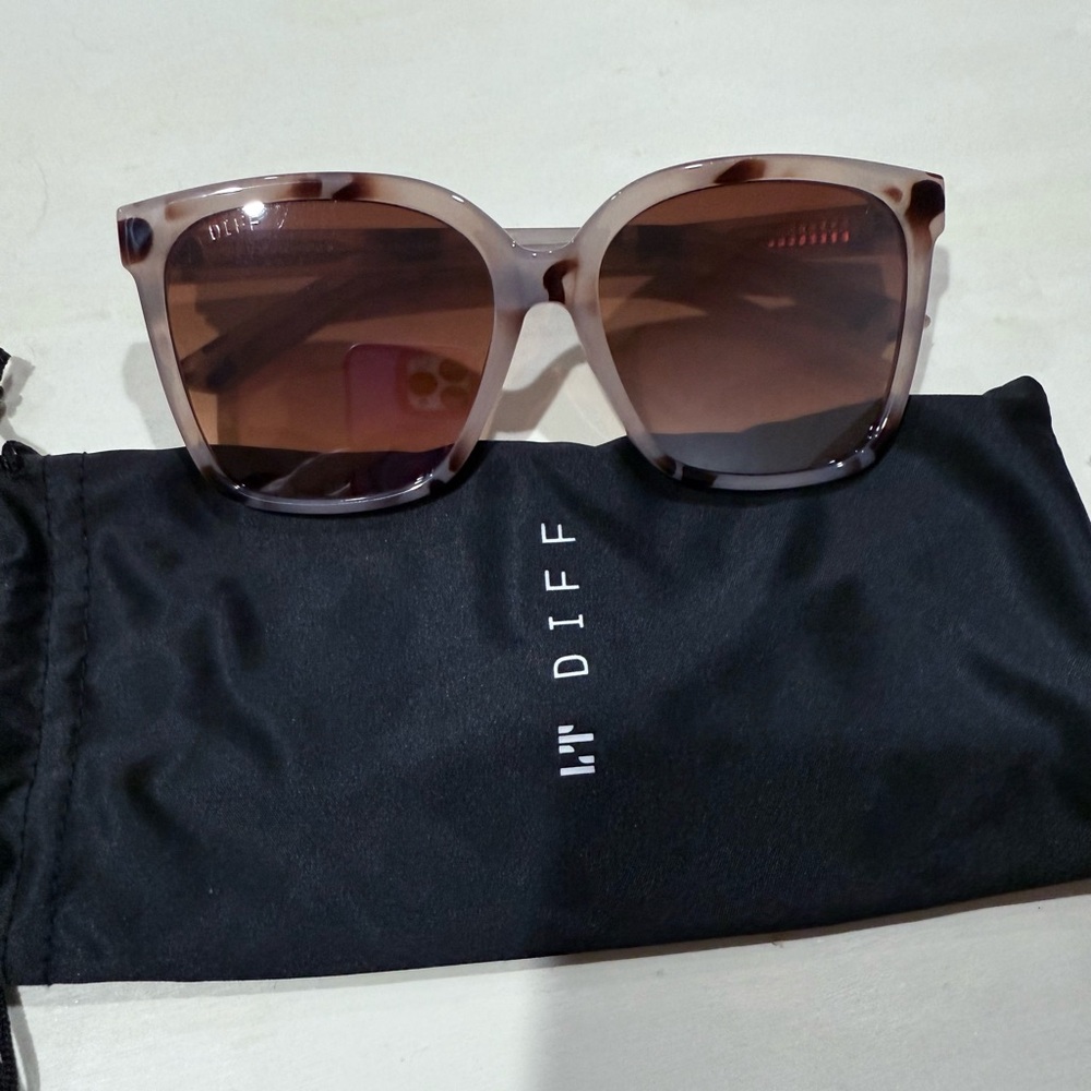 Diff Eyewear Women's Tortoise Sunglasses